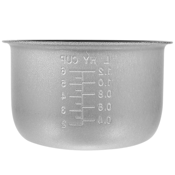 Riskoker Innerpanne Riskoker Erstatning Innerpanne Riskoker Erstatningsliner-hy LGL Silver 18.50X18.50X10.80CM