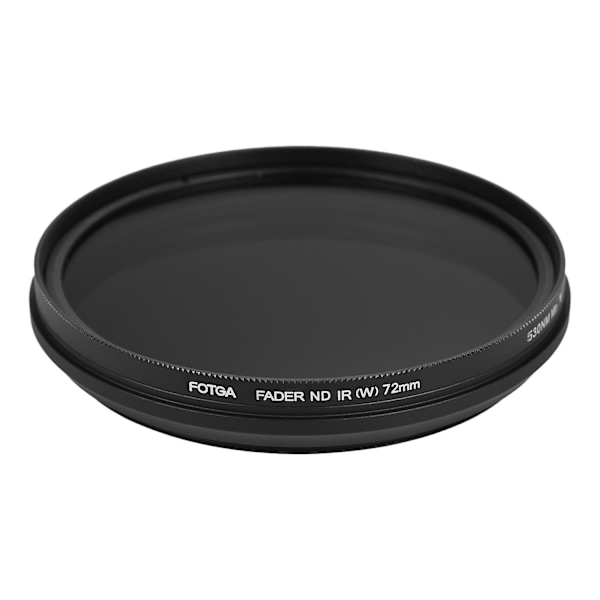 FOTGA 62mm Justerbart Infrarött Filter IR Pass X-Ray Linsfilter Variabelt från 530nm till 750nm Kompatibelt LGL Black Pack of 1