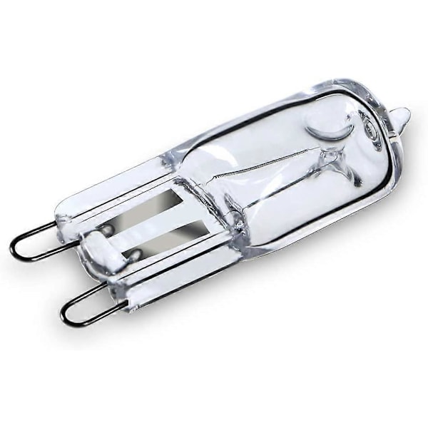 G9 Halogenpærer 28W (29W) 230V 2800K Varmt Hvit Dimbar, G9 Kapselpærer for Lysekroner, Vegglamper, Bordlamper, Pakke med 10 (LGL)