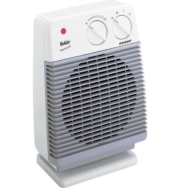 Fakir Hobby HL 600 Elvärmare Fläkt - Värme - Vit/Grå afaf | Fyndiq