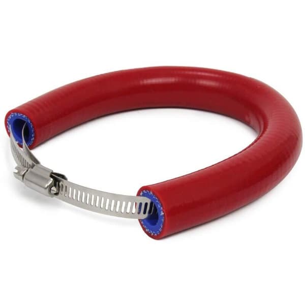 Adjustable Universal Exhaust Protector for Off-Road Motorcycles SX EXC CRF XR YZ YZF FE TE Red
