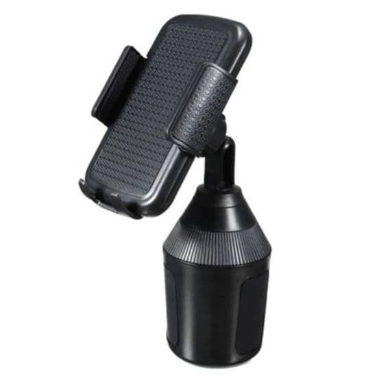 Telefonholder - Ingen - Universal - 360° justerbar - Til bil - Sort