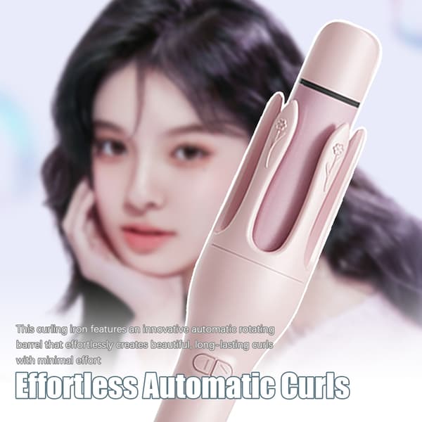 Automatic Curling Iron Pink