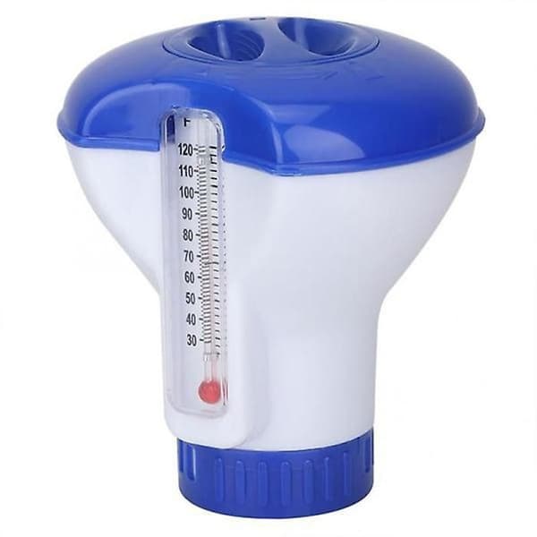 Flytande Pooltermometer - Exakt Display - Manuell Användning - Rund Plast