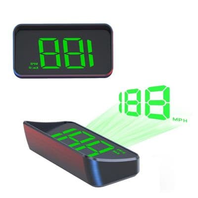 Head-up display for bil speedometer M2 - Grønn frontrutedisplay