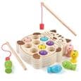 Magnetisk træfiskespil - Montessori-spil til 2-årige - Pædagogisk legetøj til børn - Gave til 2-5-årige