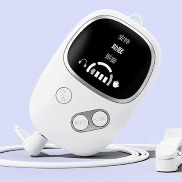 Sömnmedel, Microcurrent Pulse Snabb Sovinstrument, Öronklämma Sömnmedel