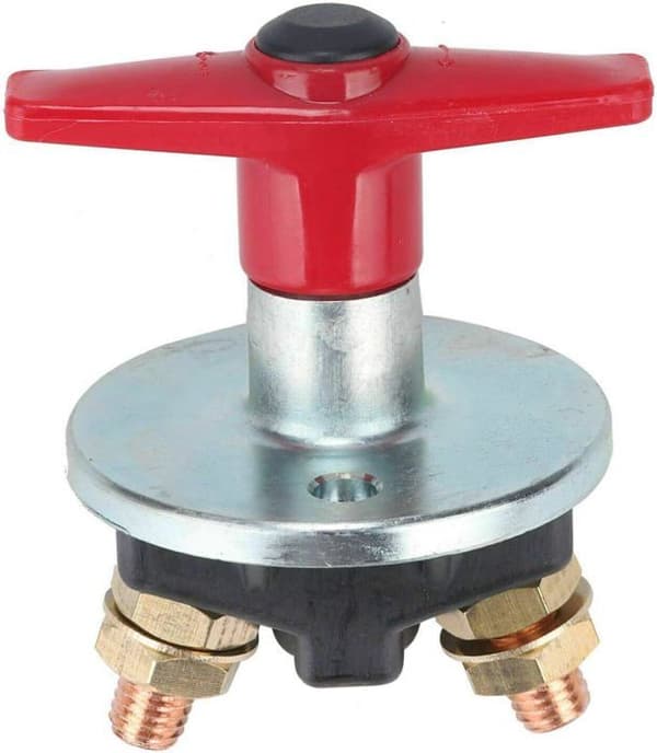 200 Amp Fastnøgle Batteriudskiller, Afbryder, 12V/24V Elektrisk Afbryder