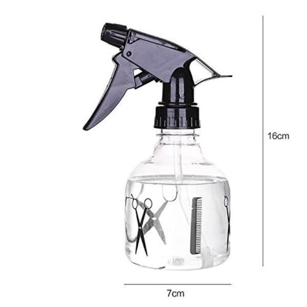 300 ml plastsprayflaske for hårstyling