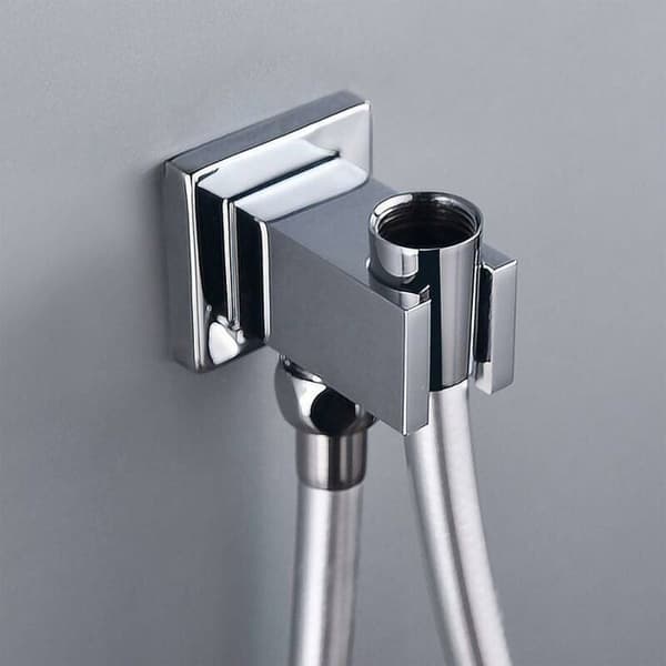 Duschslanganslutning - Krom - Mässing - Enkel installation