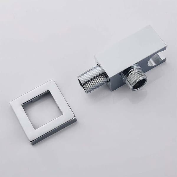 Duschslanganslutning - Krom - Mässing - Enkel installation