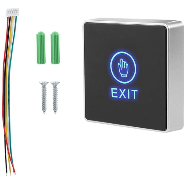 Door Opening Button, LED Indicator for Door Control System with Blue Indicator Light.