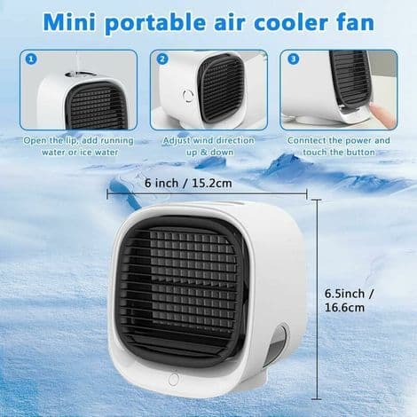 Hjem/VVS og Varme/Aircondition og Ventilator/Bærbar Aircondition/Luftkøler/