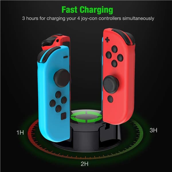 Nintendo Switch Joy-Con Charging Station for 4 Game Controllers