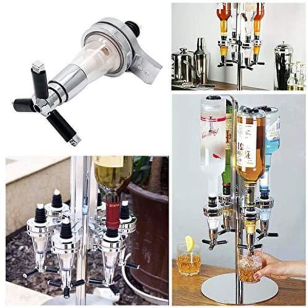 Optisk spritdispenser, vindispenser, pubdispenser, spritdispenser, vin- og cocktaildispenser, barverktøy, alkoholdispenser (25 ml)