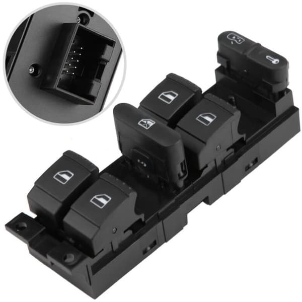 Power Window Switch for Golf, Jetta, Bora, Passat B5, Seat Leon, Toledo (1999-2006)