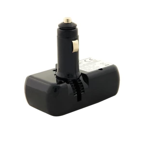 Biloplader - Tera - Dobbelt USB 3.1A - 90° design - Med LED-lys - Universal