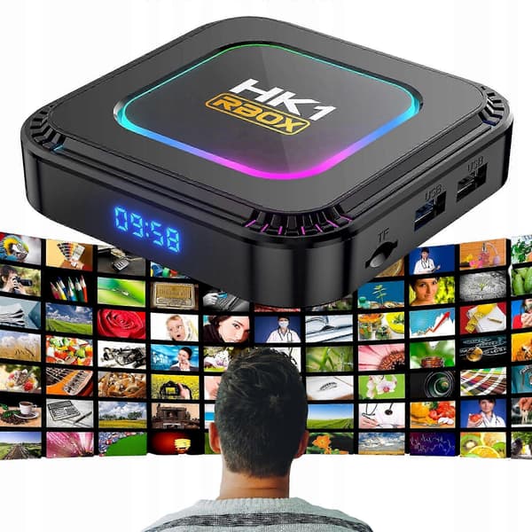 Smart TV Box 8K 4K Android 13 WiFi 6 Bluetooth Streaming Media Player