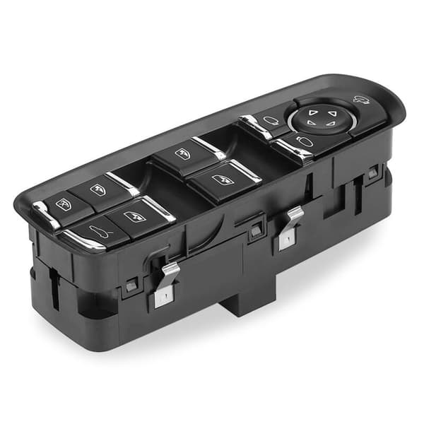 Left Window Switch. Electric Power Window Master Switch for Panamera/Cayenne/Macan (OEM: 7PP959858R). Non-original part.