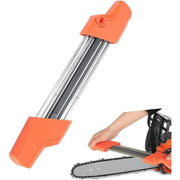 Chainsaw Sharpener 3/8 inch 4.0 mm. Chainsaw Sharpening Tool. 2-in-1 Chain Sharpener Compatible with STIHL 56057504303