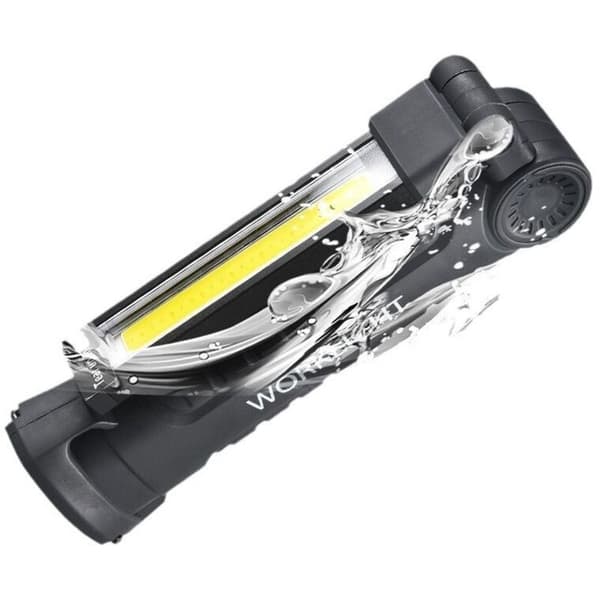 5-piece COB Work Light Set, Rechargeable COB Flashlights, Flexible Inspection/Work Lights