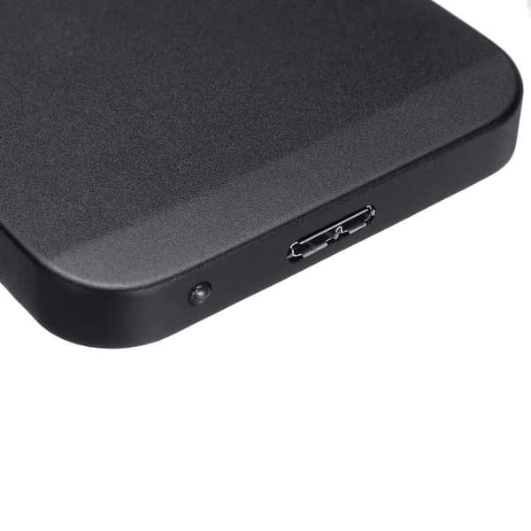 Bærbar ekstern harddisk USB 3.0 - 2TB - Sort - 5400 RPM