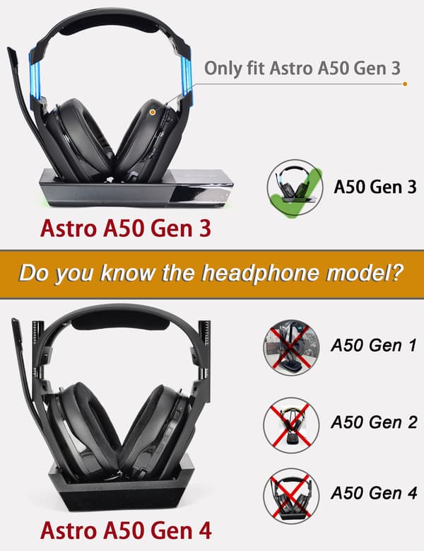 Magnetiske ørepuder til hovedtelefoner med spænde til Astro A50 Gen3 PU+Højelastisk bomuld