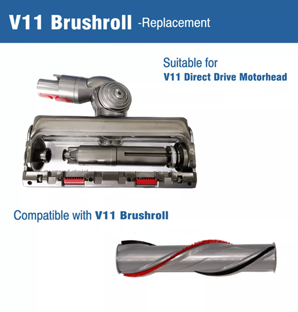 Roller brush for Dyson V11 Standard Edition vacuum cleaner