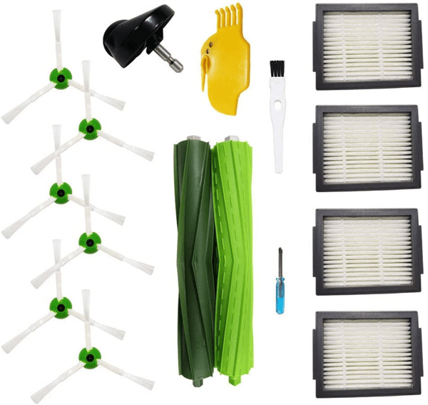 Replacement Accessories for iRobot Roomba i7/i7+/E5/E6/E7 16 Pieces