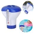 Flytande Pooltermometer - Exakt Display - Manuell Användning - Rund Plast