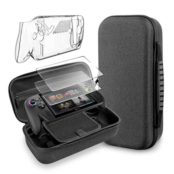 ROG Xbox Ally X Handheld Console Carrying Case Bundle - Protective Case & Screen Protector Compatible with ROG Xbox Ally X