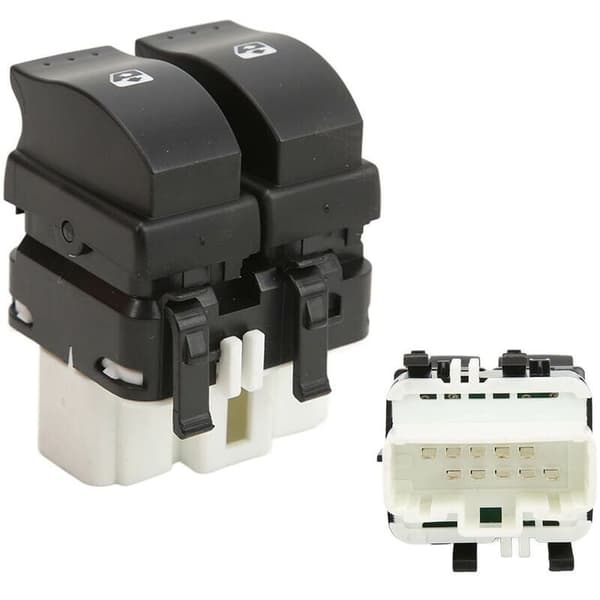 Power Window Switch 8200315042 Replacement Driver Side Switch for Scenic II JM0 / 1 MPV 2003-2014