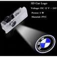 Bil LED Projektor - BMW - Velkomstlys - 4 stk - Sort - LED Dørlys