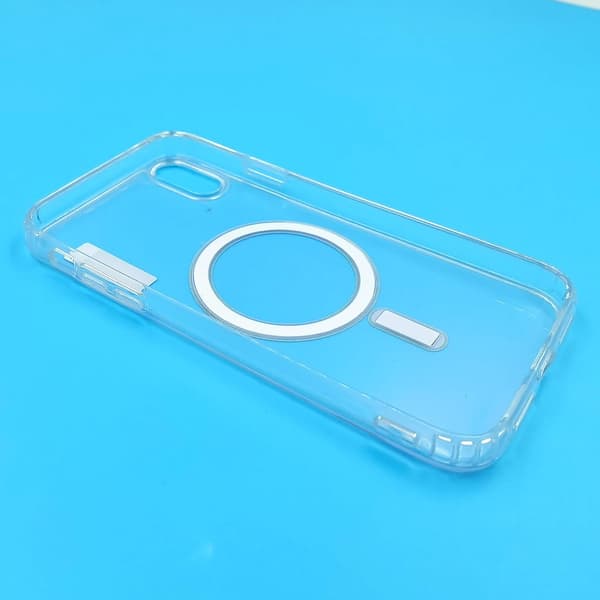 iPhone XR mobile case for MagSafe charger Transparent
