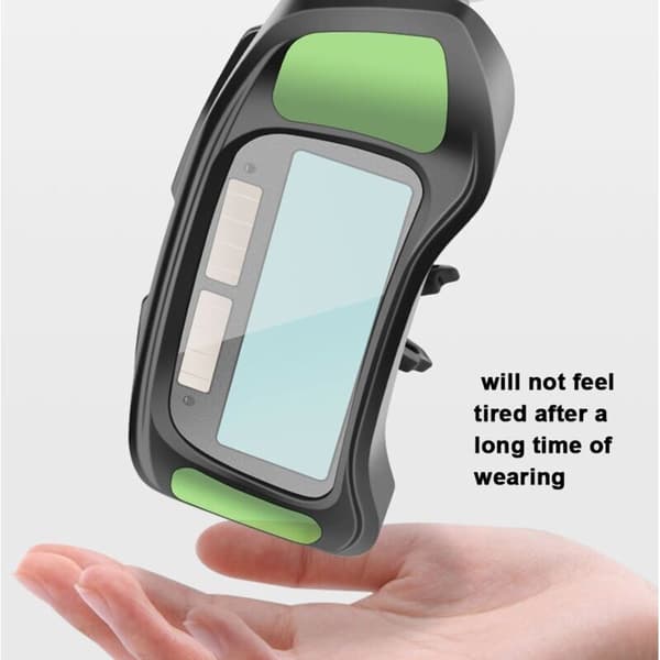 Professional Smart Welding Goggles with Strong Light Protection, Equipped with a Solar Charging Panel.