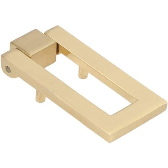 Børstet messing skaphåndtak - sinklegering - flere farger - moderne stil
