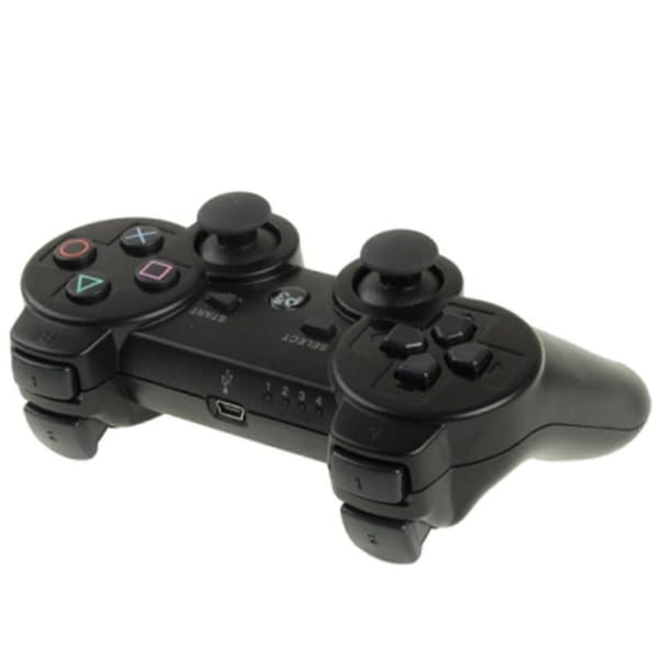 2-pak - Trådløs controller til PS3 - Kompatibel - Sort