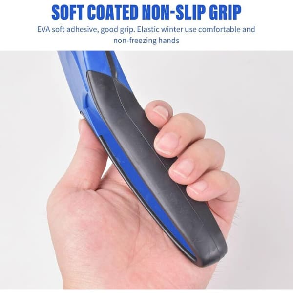 Ice Scraper for Car. Frost Scraper with Non-Slip Handle. Windshield Scraper for Car. Plastic Ice Scraper. Universal Windshield Tools for Car.
