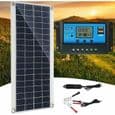 300W solpanelssats - 12V - Batteriladdare - 60A regulator