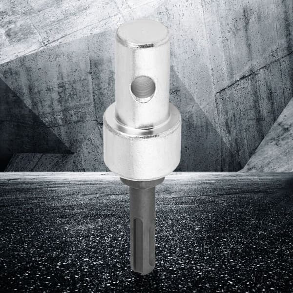 Excellent Earth Auger Adapter. Professional Drill. Metal Masonry Adapter for SDS Plus Cordless Drill/Driver/Perches.