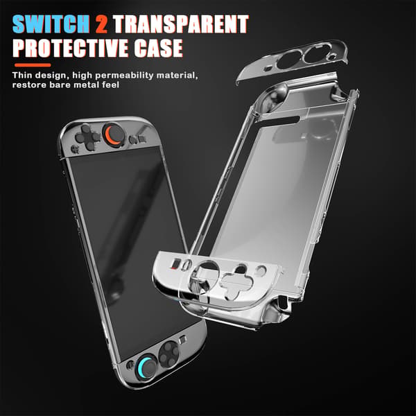 Carrying Case Set for Switch 2 Console Pink