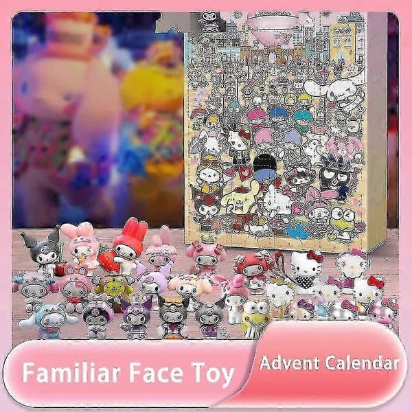 Julkalender Hello Kitty Kuromi Melody Cinnamoroll
