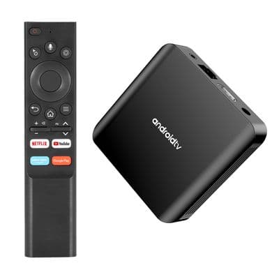 Android 14 Smart TV Box - Quad Core - 4K-opløsning - 2.4/5G WiFi - Bluetooth 5.0 - 1GB RAM