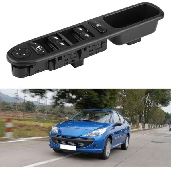 Power Window Switch Front Left for Peugeot 207 6490.EH