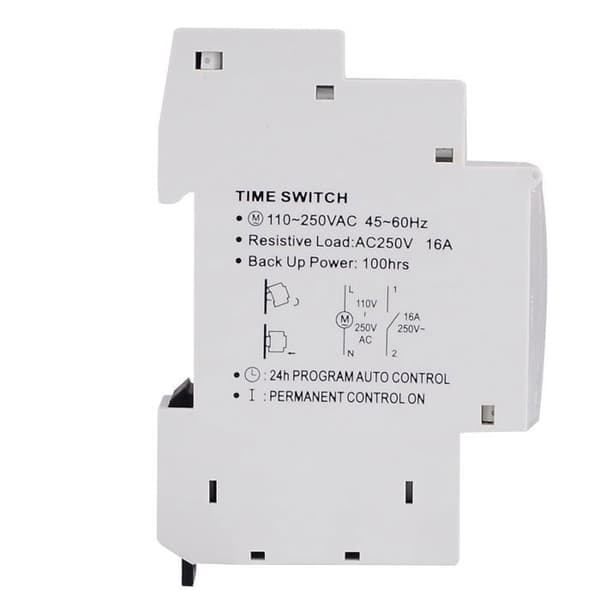 DIN-skinne tidsafbryder, TM610L 220V timer, gadebelysning