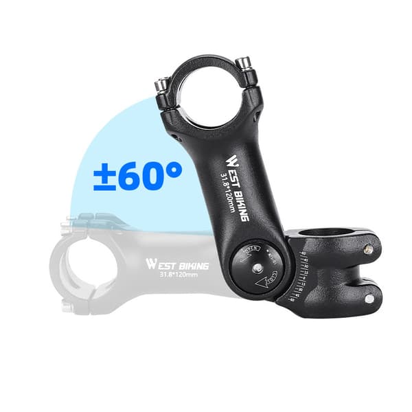 Adjustable Stem Riser Aluminum Alloy 120mm