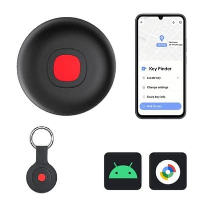 Mini GPS kjæledyrsporer nøkkelring - Sanntidsplassering - Android-kompatibel