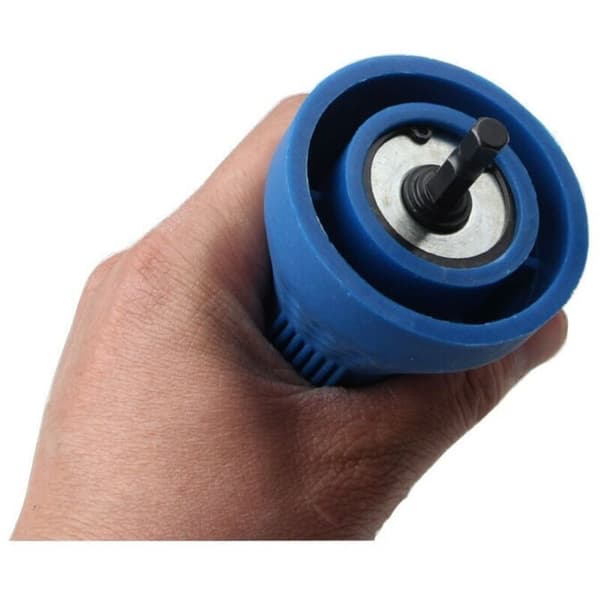 Cordless Rivet Gun Electric Drill Tool Kit Rivet Adapter Nut Insert Hand Tool Accessories Black (Blue)