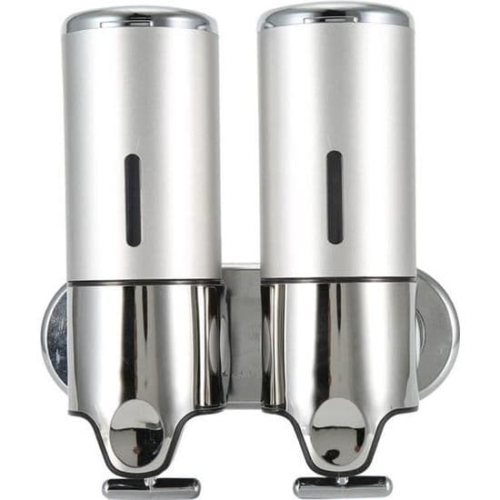 Tvåldispenser - CHE - Silver - 500 ml per kopp - Väggmonterad - Praktisk