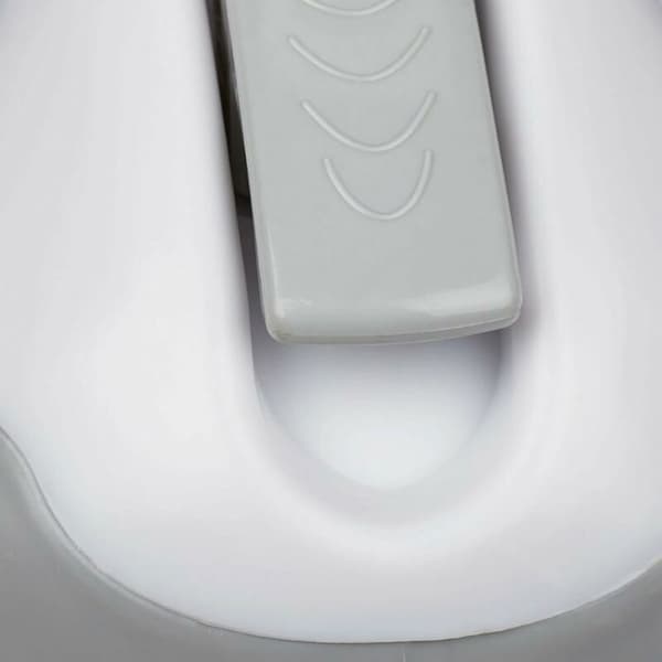 Sugkoppshandtag set om 2 - Grab Bar - Stöder upp till 25 kg - Vit/Grå